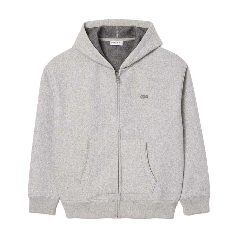 Lacoste Mens  Full Zip Hoodie / Gray